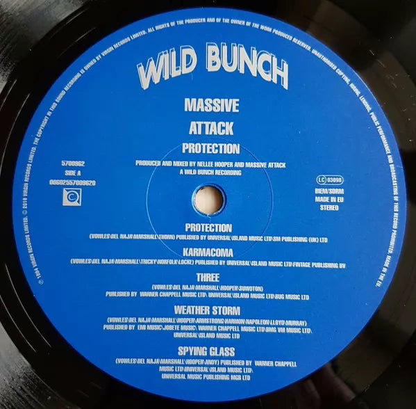 Massive Attack – Protection (LP) – edition reference photo