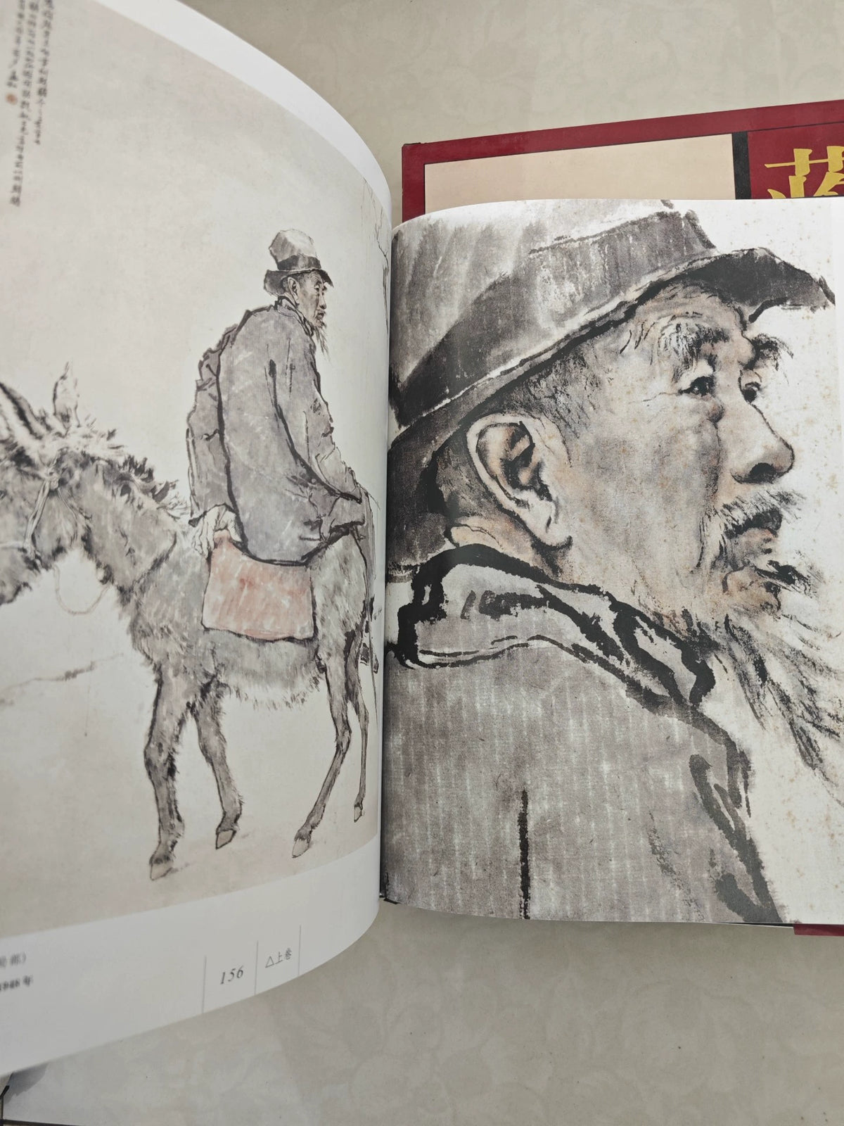 Jiang Zhaohe – Collected Paintings – Two-Volume Art Book Set – actual item photograph 8