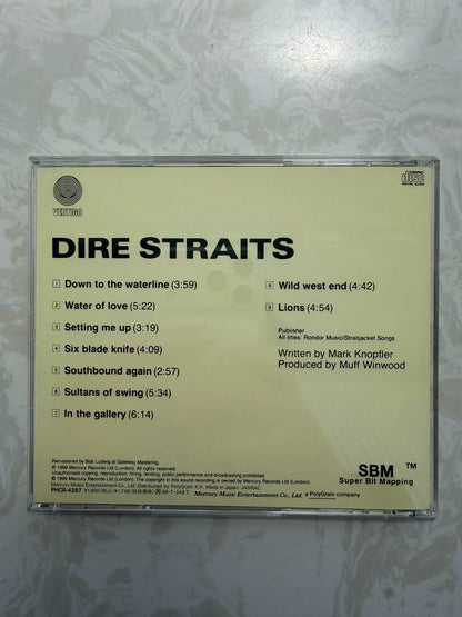 Dire Straits – Dire Straits – Japanese Remastered CD – actual item photograph 2