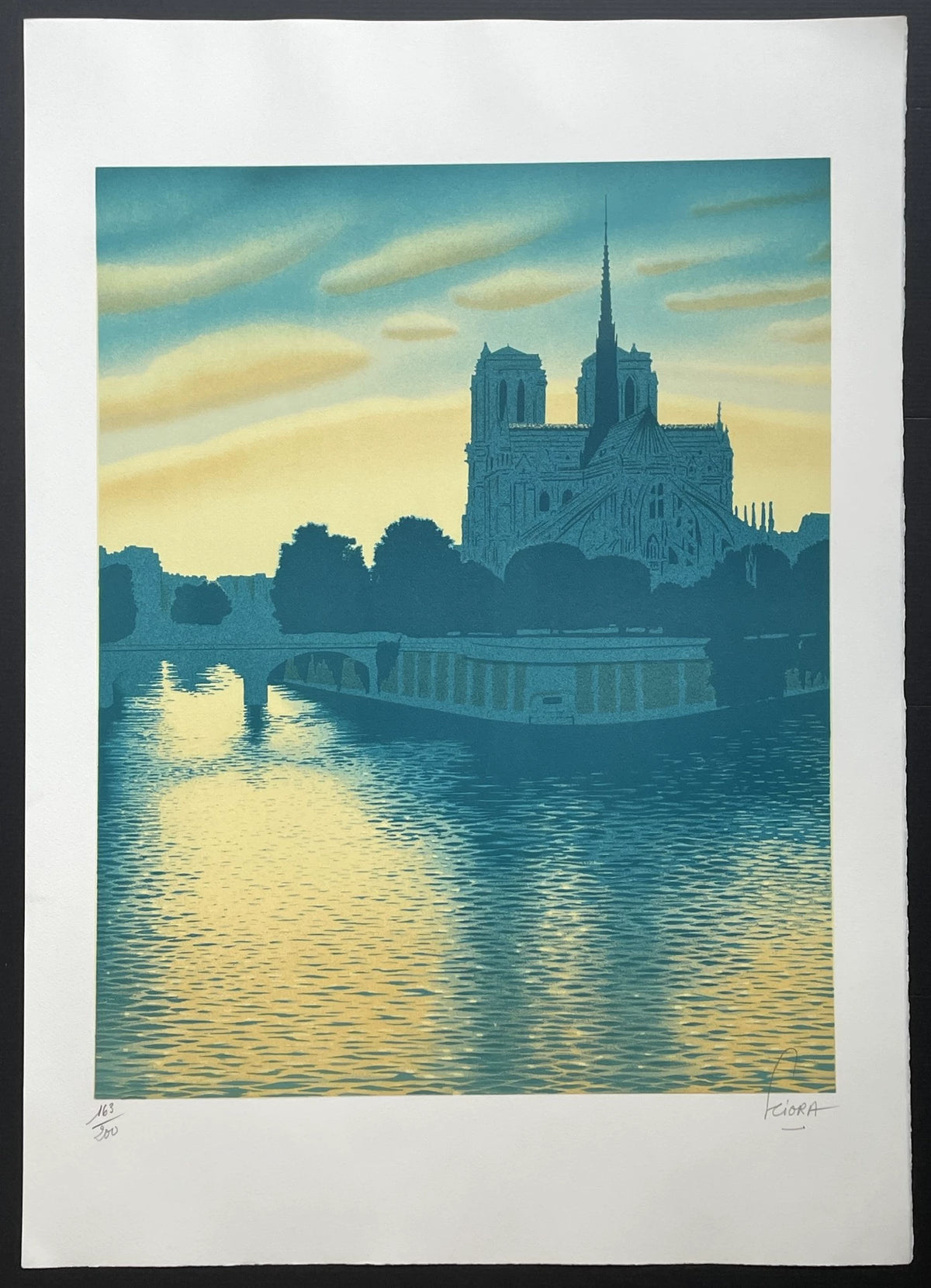 Daniel Sciora – Signed Lithograph — front view