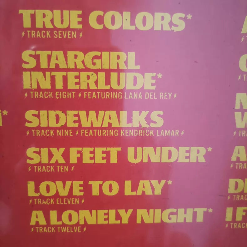 The Weeknd – Starboy – Red Vinyl 2LP – Sealed