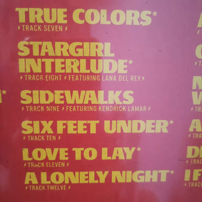 The Weeknd – Starboy – Red Vinyl 2LP – Sealed