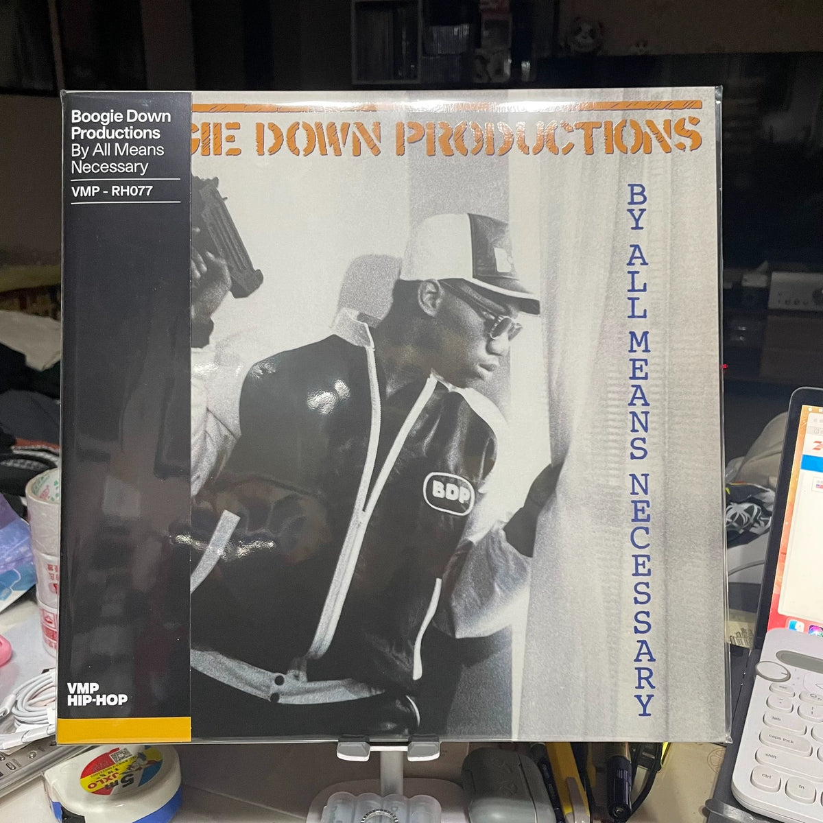 Boogie Down Productions – By All Means Necessary, VMP Orange Vinyl (LP) – photo 1