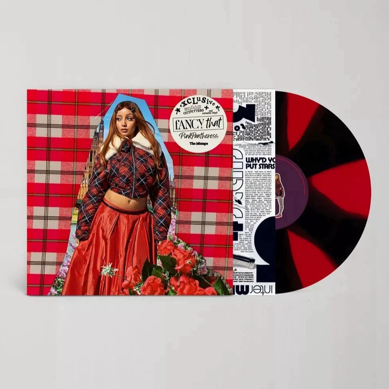 PinkPantheress – Fancy That – UO Red & Black Pinwheel Vinyl