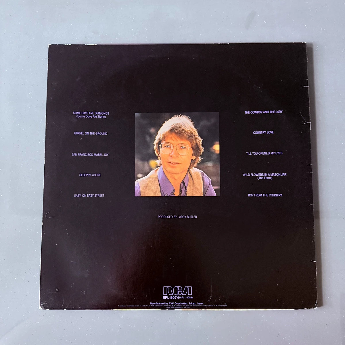John Denver – Some Days Are Diamonds, Japanese Edition (LP) – source photo 2