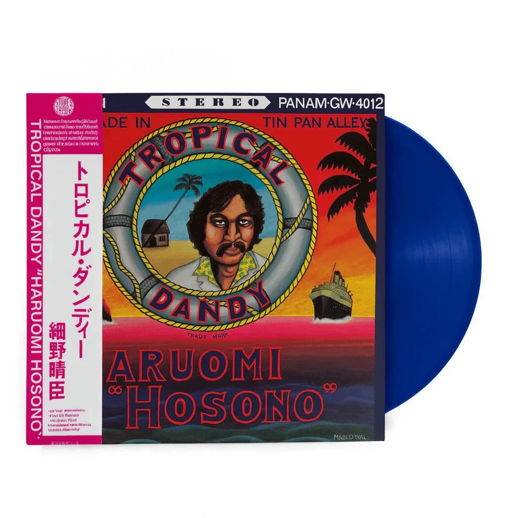Haruomi Hosono – Tropical Dandy – 50th Anniversary Blue Vinyl (LP)