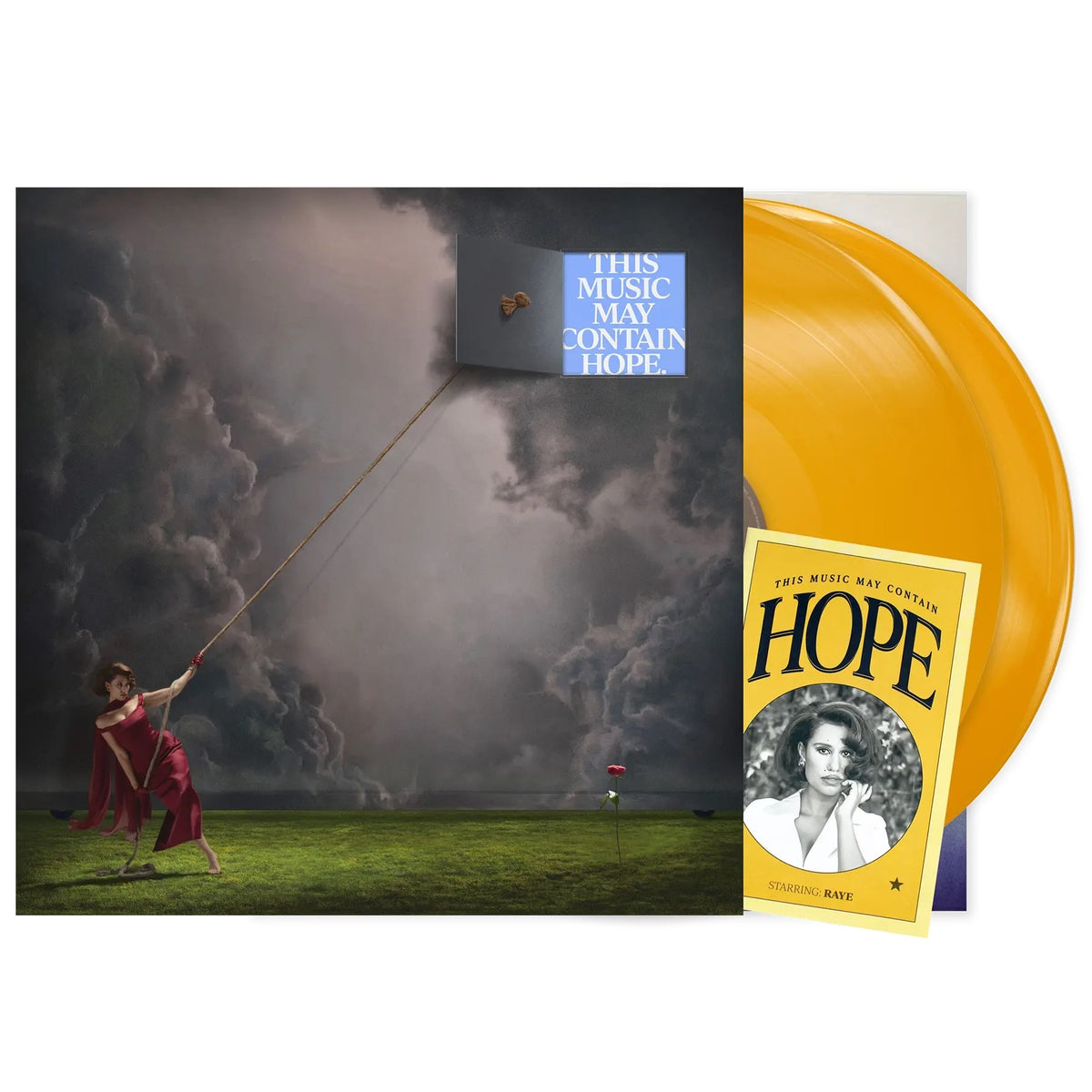 Raye - This Music May Contain Hope double yellow vinyl