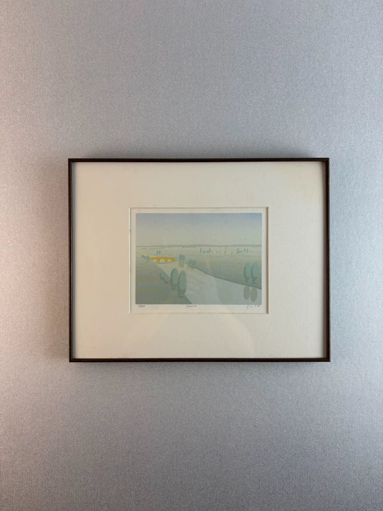 北吉晃 – Landscape – Signed Framed Art Print