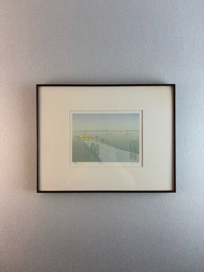 北吉晃 – Landscape – Signed Framed Art Print