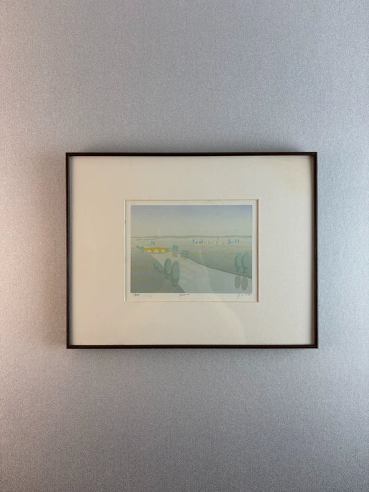 北吉晃 – Landscape – Signed Framed Art Print