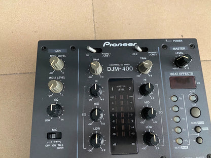 Pioneer DJM-400 – Two-Channel DJ Mixer – actual item photograph 2