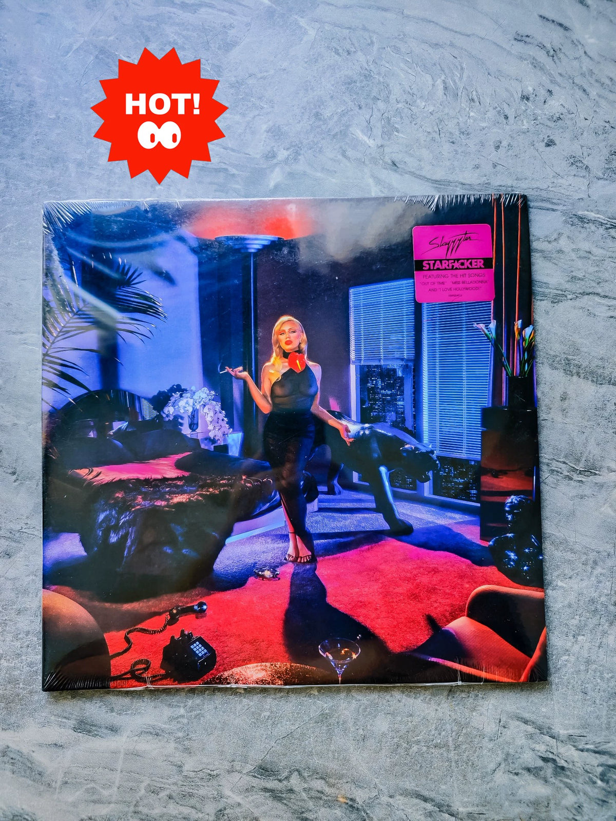 Slayyyter – STARF*CKER – Translucent Light Pink Vinyl LP