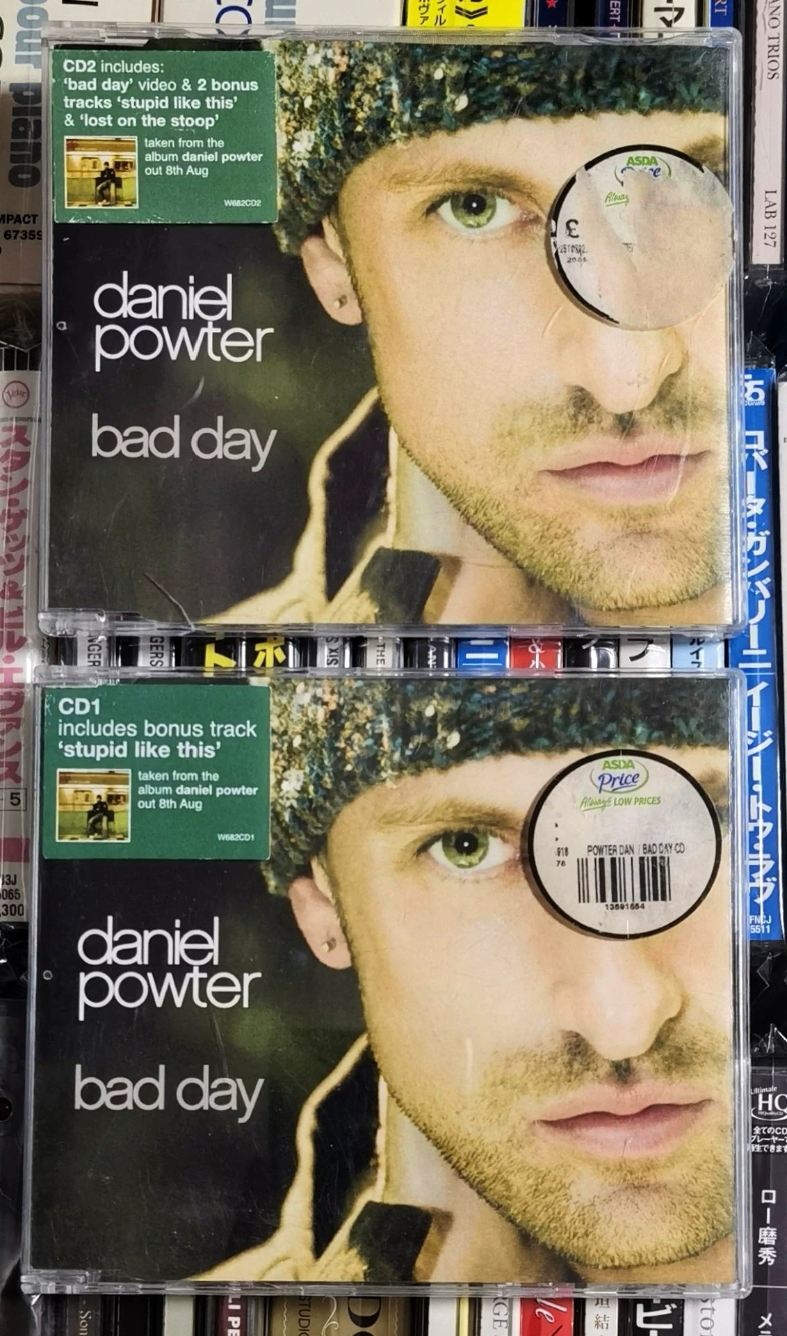 Daniel Powter – Bad Day – CD1 + CD2 Single Bundle