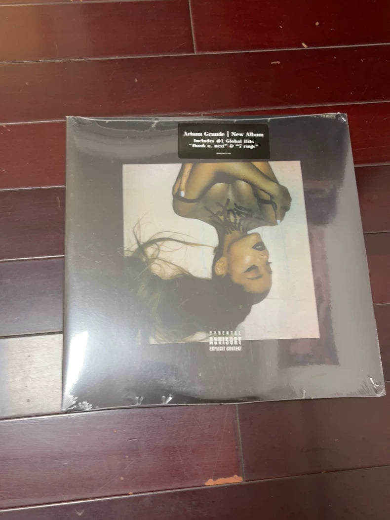 Ariana Grande – Thank U, Next Half-Pink Half-Clear Vinyl LP