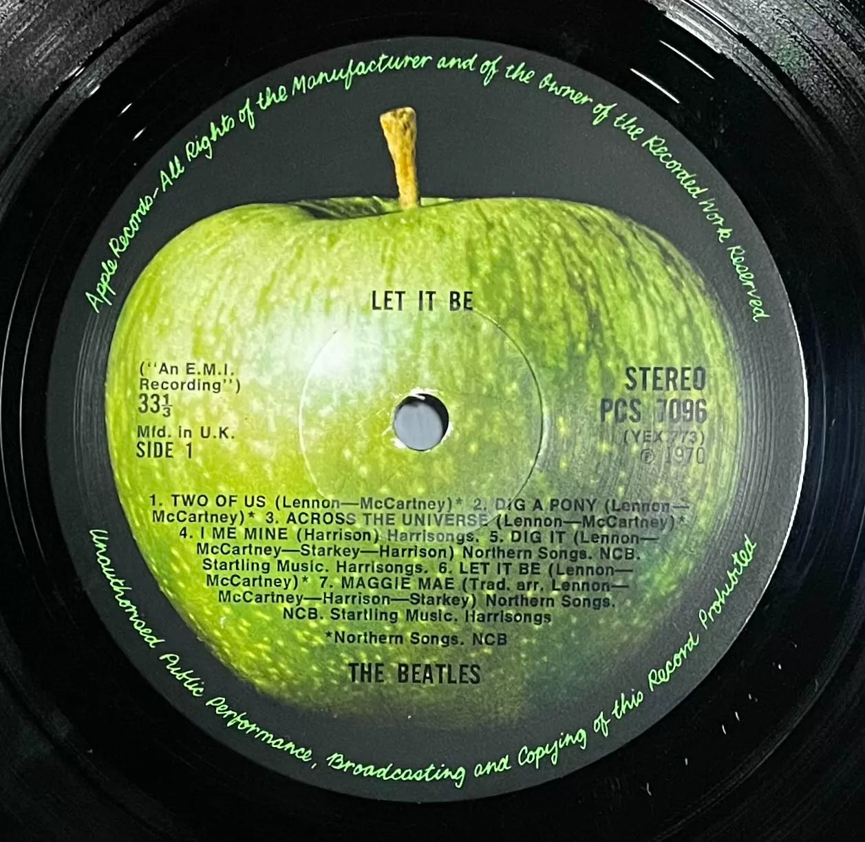 The Beatles – Let It Be 1970 UK First-Press Vinyl LP — product detail 3