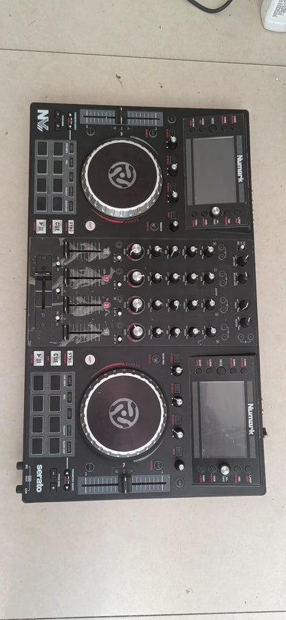 Numark NV II – DJ Controller with Power and USB Cables – actual item photograph