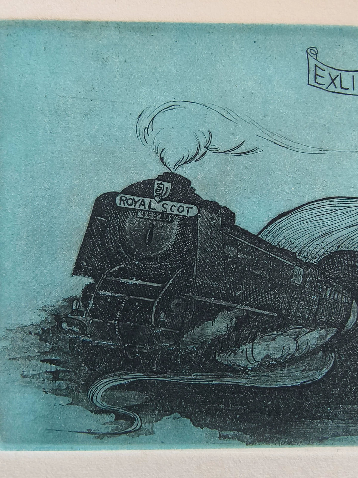 Kobayashi Donge – Copperplate Bookplate Print — product detail 4