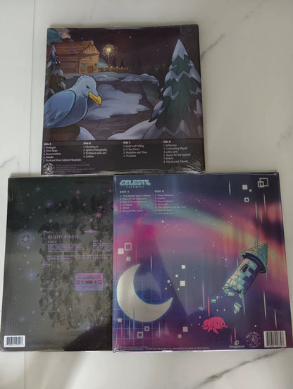 Lena Raine – Celeste + Farewell + B-Sides – Complete Three-Album 4LP Bundle – actual item photograph 2