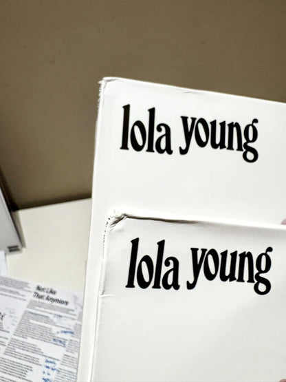 Lola Young – I'm Only Myself / Bad World Pink Liquid Vinyl LP — product detail 7