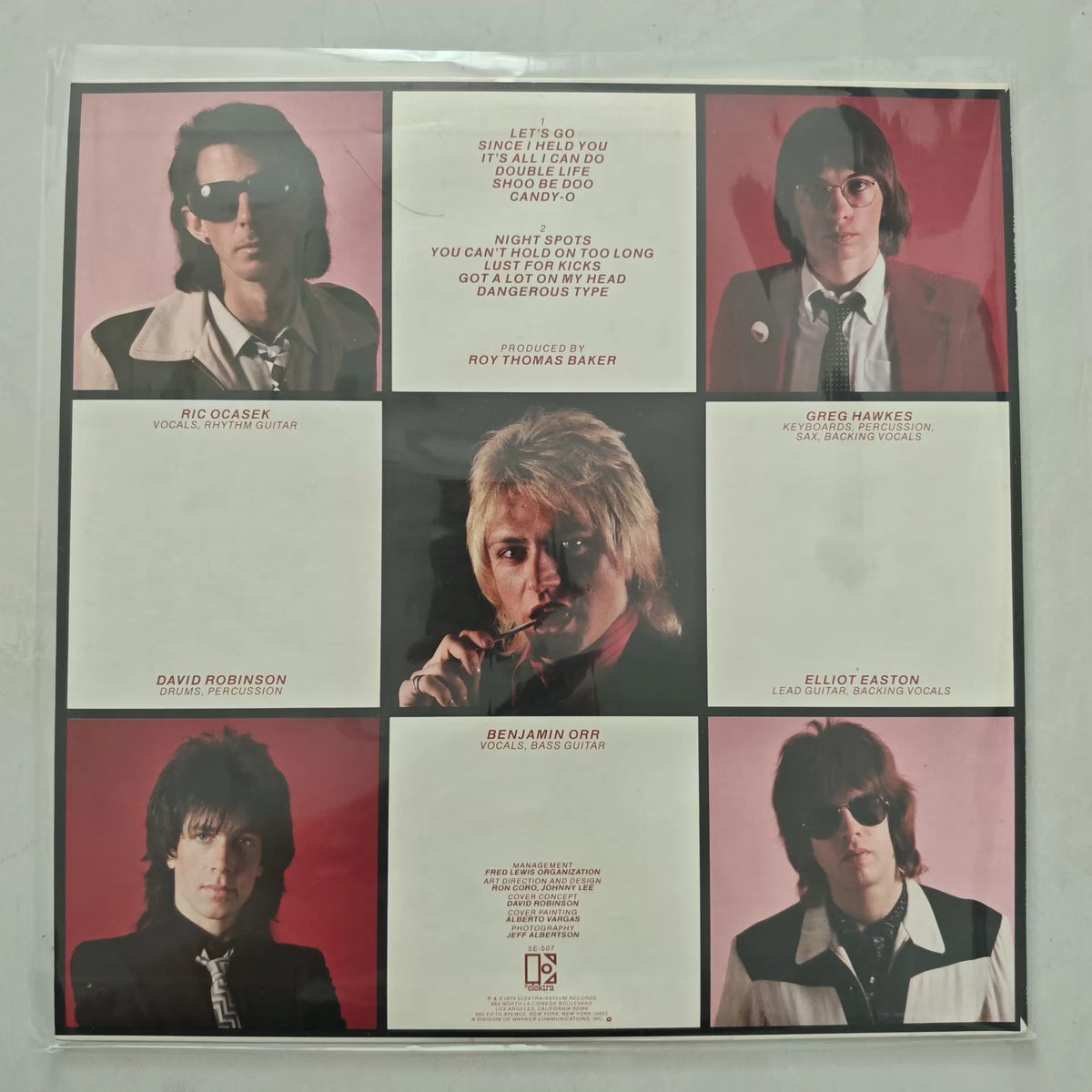 The Cars – Candy-O; actual item detail