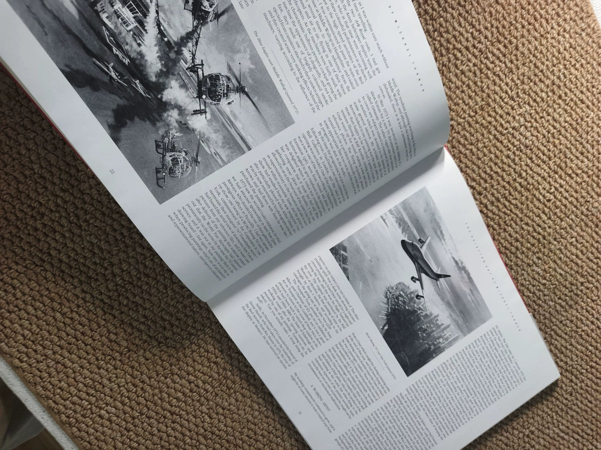 The Aviation Art of Michael Turner – English Hardcover Book – actual item photograph 5