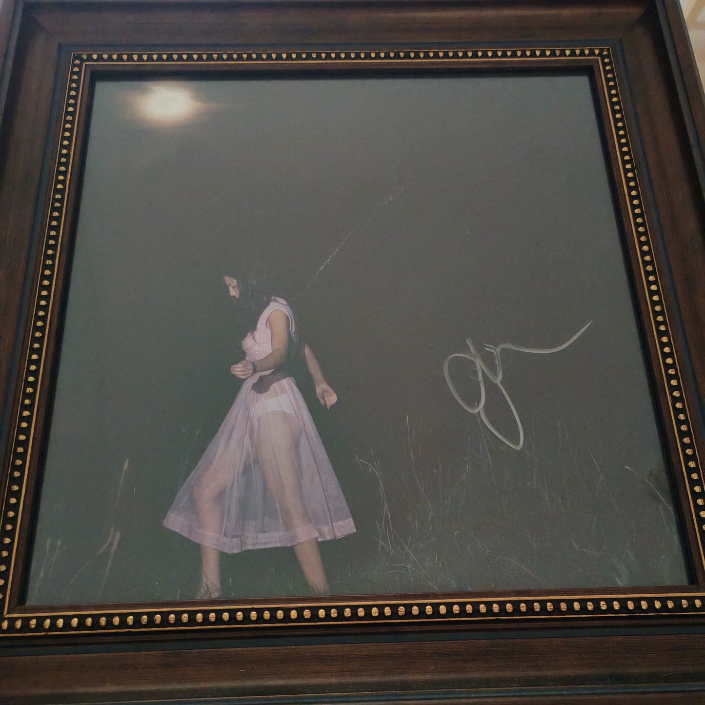 Olivia Rodrigo – OR3 Large Signed Card with Frame