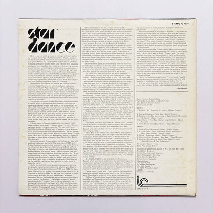 David Friesen – Star Dance, Japanese Edition (LP) – photograph 2