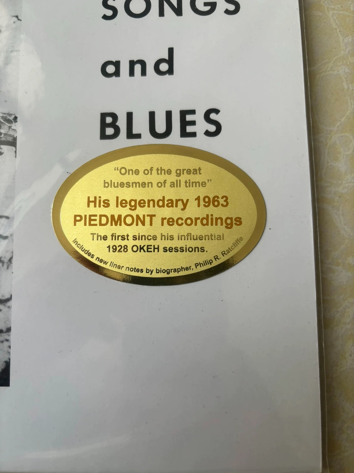 Mississippi John Hurt – Folk Songs and Blues (LP) – photo 4