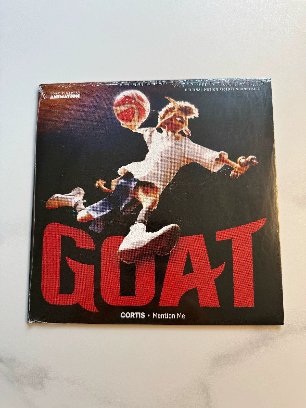 CORTIS – Mention Me Transparent Red 7-Inch Vinyl — front view