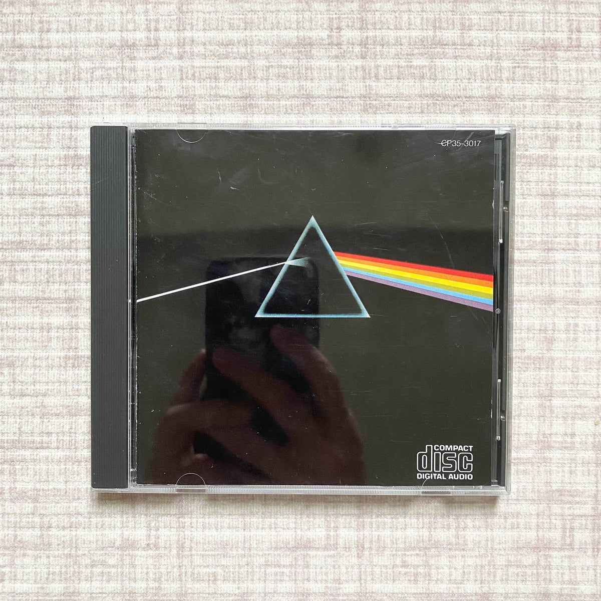 Pink Floyd – The Dark Side of the Moon – Japanese Black Triangle CD – actual item photograph