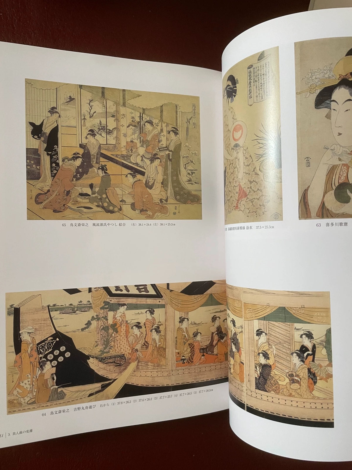 The Beauty of Ukiyo-e – Chiba City Museum Collection Catalogue – actual item photograph 3