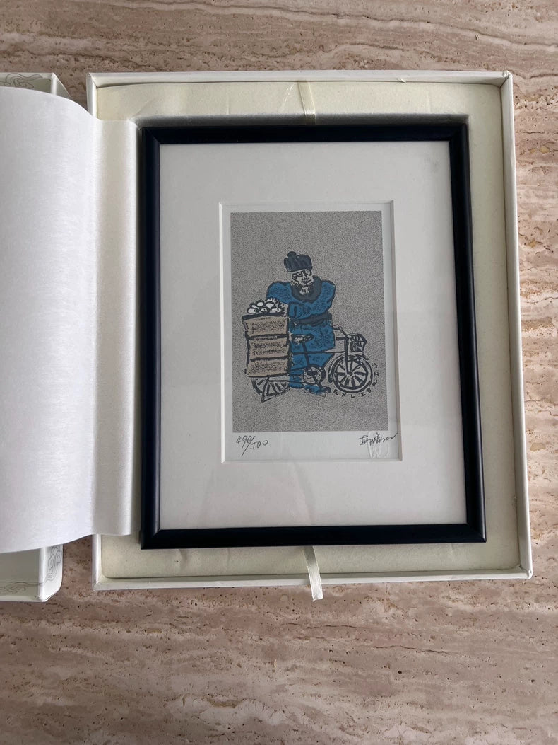 Hao Qiang – Two Signed Framed Art Prints