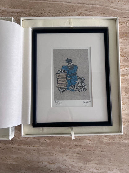 Hao Qiang – Two Signed Framed Art Prints