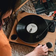 Syitren MANTY 3rd Generation Turntable — Natural Wood