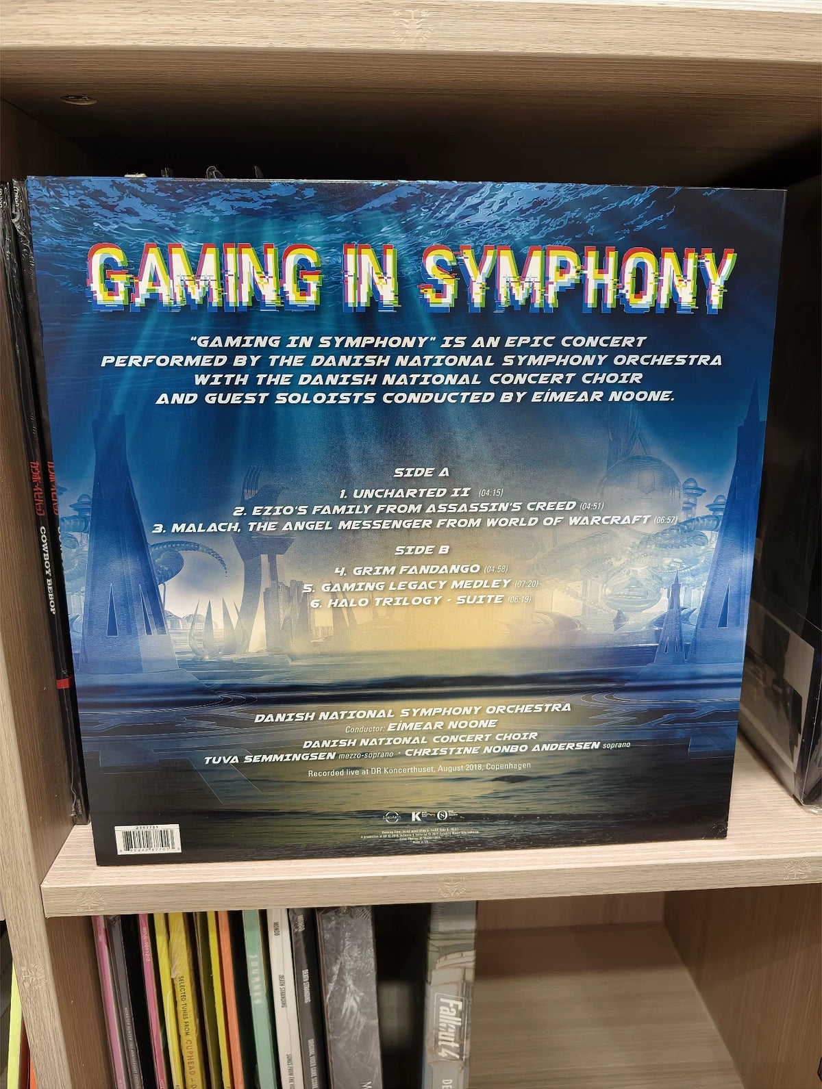 Danish National Symphony Orchestra – Gaming In Symphony – Vinyl LP – actual item photograph 2