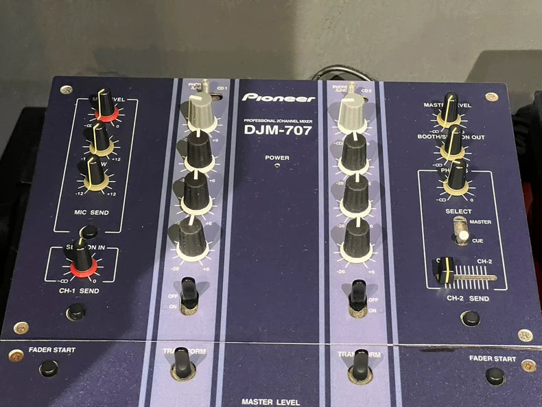 Pioneer DJM-707 DJ Mixer – source photograph 3