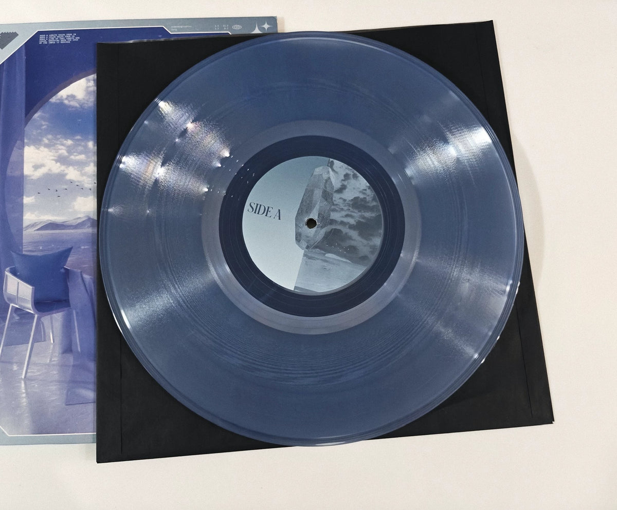 Tim Six – All Flesh Is Grass, Blue Smoky Vinyl (LP) – photograph 4