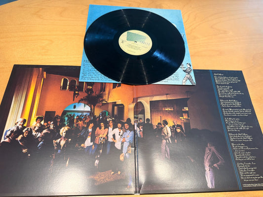Eagles Hotel California LP with record and sleeve