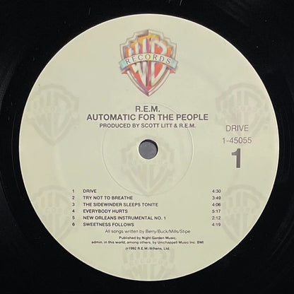 R.E.M. – Automatic for the People 1992 US First-Press Vinyl LP — product detail 3