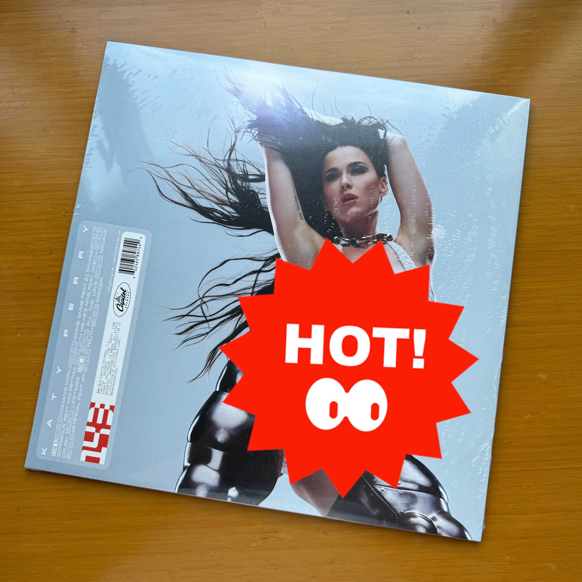 Katy Perry – 143 – Amazon Clear Vinyl LP
