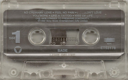 Sade – Love Deluxe – US Cassette
