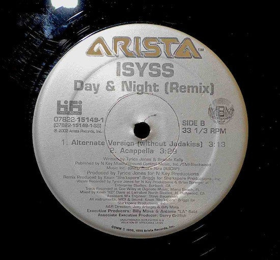 Isyss, Jadakiss – Day & Night (Remix) – edition reference image