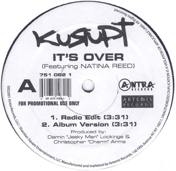 Kurupt – It's Over – edition reference image