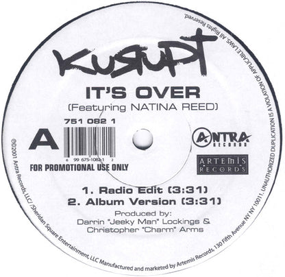 Kurupt – It's Over – edition reference image