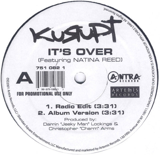 Kurupt – It's Over – edition reference image