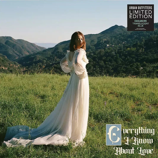 Laufey – Everything I Know About Love – Translucent Blue Vinyl (LP) front cover