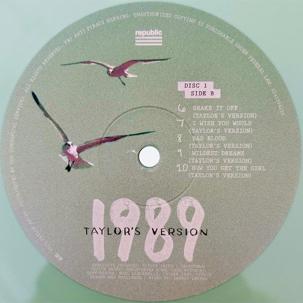 Taylor Swift – 1989 (Taylor's Version) – 2×LP · Special Edition · Green [Aquamarine Green] – Mint (M) – image 5