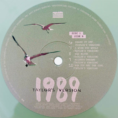 Taylor Swift – 1989 (Taylor's Version) – 2×LP · Special Edition · Green [Aquamarine Green] – Mint (M) – image 5