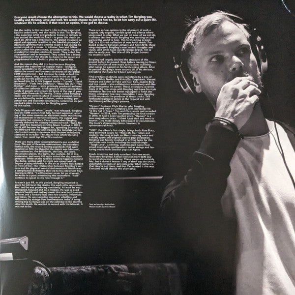 Avicii Tim vinyl LP image 3