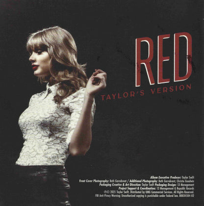 Taylor Swift – Red (Taylor's Version)